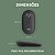 Mouse sem fio Logitech Pebble 2 M350s com Clique Silencioso, Conexão ou Bluetooth e Pilha Inclusa - Imagem 5