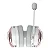 Headset Gamer Redragon Luna Lunar White Open Back H540W 53mm - Imagem 6