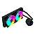 Water Cooler Kalkan Iota V2 240, Rainbow, 240mm, Intel-AMD, Preto, KLK00068 - Imagem 3