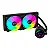 Water Cooler Kalkan Iota V2 240, Rainbow, 240mm, Intel-AMD, Preto, KLK00068 - Imagem 2