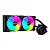 Water Cooler Kalkan Iota V2 240, Rainbow, 240mm, Intel-AMD, Preto, KLK00068 - Imagem 1