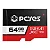 Cartão de Memória Micro SD 64GB PCYES Classe 10 U3 V30 – PY64GBSDXC - Imagem 1