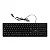 Teclado com Fio USB Multi TC600 ABNT2 Membrana 107 Teclas Preto - Plug and Play - Imagem 1