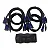 Chaveador Switch KVM VGA - USB 4 Portas+4 Cabos VGA-USB 1,8m - Imagem 1