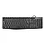 Teclado K-Mex KBX-128 Preto com Fio USB ABNT2 108 Teclas - Imagem 1