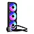 Water Cooler Kalkan Aura Lite 240mm Preto ARGB Espelho Infinito Bomba 2900 RPM - Imagem 1