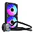 Water Cooler Kalkan Aura Lite 240mm Preto ARGB Espelho Infinito Bomba 2900 RPM - Imagem 1