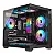 Gabinete Gamer Kalkan Midgard Digital Preto Micro-ATX Aquário Sem Fans Com Display de Monitoramento KLK085 - Imagem 1