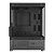 Gabinete Gamer Kalkan Hakon Preto Micro-ATX Sem Fans Vidro Temperado Duplo USB 3.0 Vista Panorâmica KLK00080 - Imagem 4