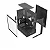 Gabinete Gamer Kalkan Hakon Preto Micro-ATX Sem Fans Vidro Temperado Duplo USB 3.0 Vista Panorâmica KLK00080 - Imagem 6