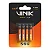 Pilha Alcalina AAA Blister C/4 1.5V 900 mAh Vinik VP3AB4A - Imagem 1