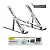 Suporte Notebook B-Max Alumínio Ajustável Dobrável BMG-39 11'' a 17'' Antiderrapante - Imagem 1