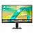 Monitor PC Gamer LG com Tela IPS 24", 144Hz, 1ms (MBR), AMD FreeSync™, HDR 10, sRGB 99%, Reader Mode, Flicker Safe, HDMI, VGA, saída de fone de ouvido - 24U411B - Imagem 1