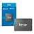 SSD 256GB Lexar NQ100, Sata III 6GB/s, Leitura 550MB/s, Gravacao 500MB/s, LNQ100X256G-RNNNG - Imagem 1