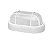 ARANDELA LED DE PAREDE TARTARUGA VIDRO IP65 7W 3000K C/GRADE SYFLAR - Imagem 1