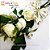 Arranjo com 03 Rosas Nacionais Brancas - Imagem 2