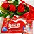 Arranjo com 03 Rosas Nacionais Vermelhas + Chocolates - Imagem 2