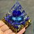 Orgonite Pirâmide Blue Lápis Lazuli Metatron Esfera Lazuli - Imagem 8