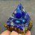 Orgonite Pirâmide Blue Lápis Lazuli Metatron Esfera Lazuli - Imagem 7