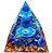 Orgonite Pirâmide Blue Lápis Lazuli Yin Yang Esfera Lazuli - Imagem 3