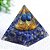 Piramide Orgonite 7 Chakras Mineral Lapis Lazuli Da Índia - Imagem 4