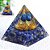 Piramide Orgonite 7 Chakras Mineral Lapis Lazuli Da Índia - Imagem 1