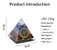 Piramide Orgonite Chakras 7 Pedras Lazuli Ametista Da Índia - Imagem 5