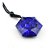 Colar Orgonite Hexagrama Metatron Lápis Lazuli + Bag Gatos - Imagem 3