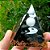 Orgonite Pirâmide Obsidiana Negra Yin Yang Esfera Quartzo - Imagem 2