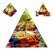 Piramide Orgonite 7 Pedras Chakras Árvore Da Vida Fluorita - Imagem 1
