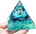 Piramide Orgonite Blue Turquesa Ametista Cristal Chakras - Imagem 4