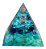 Piramide Orgonite Blue Turquesa Ametista Cristal Chakras - Imagem 6
