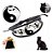 Pulseira Couro Negra Cat Love Gatos Yin Yang Colar Chakras - Imagem 1