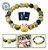 Pulseira Pedras Dream Olho De Tigre Gato Lucky Cat Chakras - Imagem 1