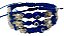 Kit 3 Pulseiras Sorte Azul Olho Grego Hamsa Owl Turtle +bag - Imagem 2
