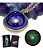 Lindo Colar Pingente Brilha Escuro Esfera Galaxia Azul - Imagem 1