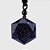 Colar Hexagrama Blue Sand Galaxia Temos Obsidiana + Bag - Imagem 9