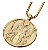 Colar Medalha Hecate Deusa Tríplice Lua Aço Inox + Bag Lobo - Imagem 6