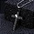 Colar Pingente Cruz Pai Nosso Titânio Cross Ring + Brinde - Imagem 9