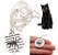 Colar Pingente Moeda Do Gato Medalha Black Cat +bag - Imagem 1