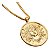 Colar Medalha Grega Medusa Serpente Aço Inox + Bag Lobo - Imagem 6
