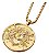 Colar Medalha Grega Medusa Serpente Aço Inox + Bag Lobo - Imagem 7