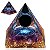 Orgonite Pirâmide Purple Ametista Metatron Esfera Obsidiana - Imagem 1