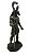 Veronese Estatueta Egípcia Chacal Anubis Com Serpente Uraeus - Imagem 3