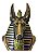 Anubis Veronese Enfeite Busto Egípcio Chacal Egito Antigo E3 - Imagem 10