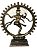 Shiva Nataraj Na Roda De Fogo EXTRA GRANDE 47 cm Veronese - Imagem 5