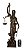 Veronese Imagem Deusa Dama Da Justiça Têmis Themis 63cm - Imagem 3