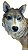 Veronese Enfeite Lobo Cinzento Malhado Do Alasca Snow Wolf - Imagem 7