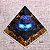 Orgonite Pirâmide Obsidiana Vulcão Metatron Esfera Lazuli - Imagem 4
