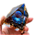 Orgonite Pirâmide Obsidiana Vulcão Metatron Esfera Lazuli - Imagem 3